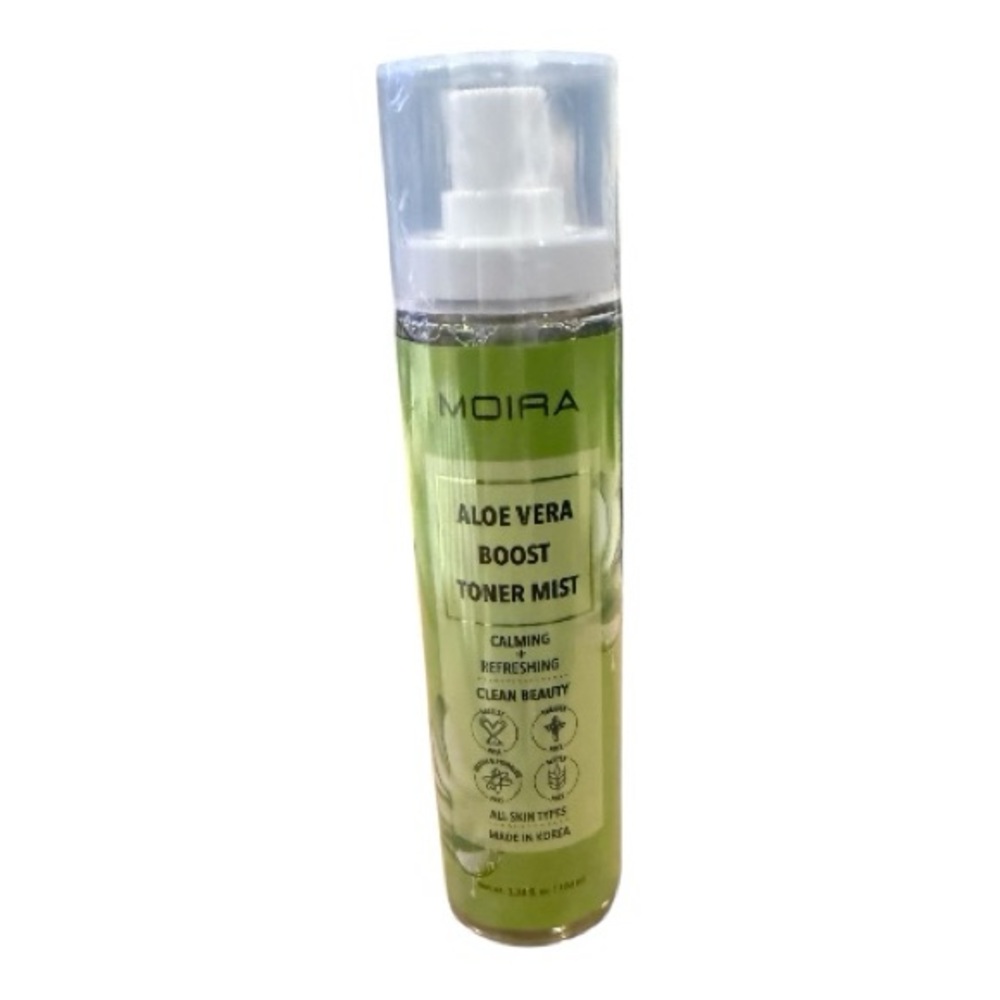 Moira Aloe Vera Boost Toner Mist - Refreshing Green